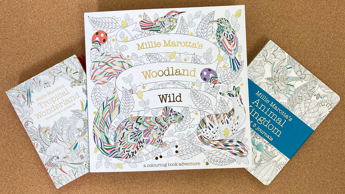 Millie Marotta Wild About Woodlands colouring in competition prizes