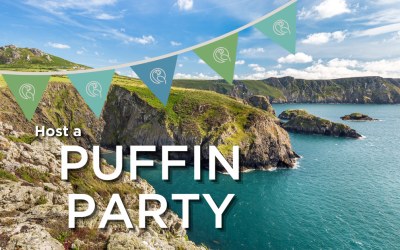 Host a Puffin Party to celebrate the Pembrokeshire Coast Charitable Trust’s fifth birthday