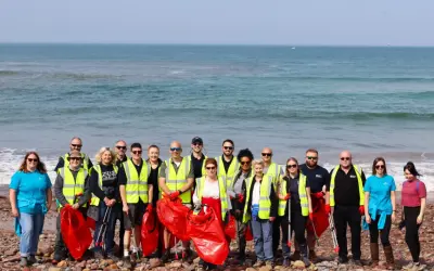 Local Businesses and Volunteers Join Forces for Pembrokeshire Beach Clean