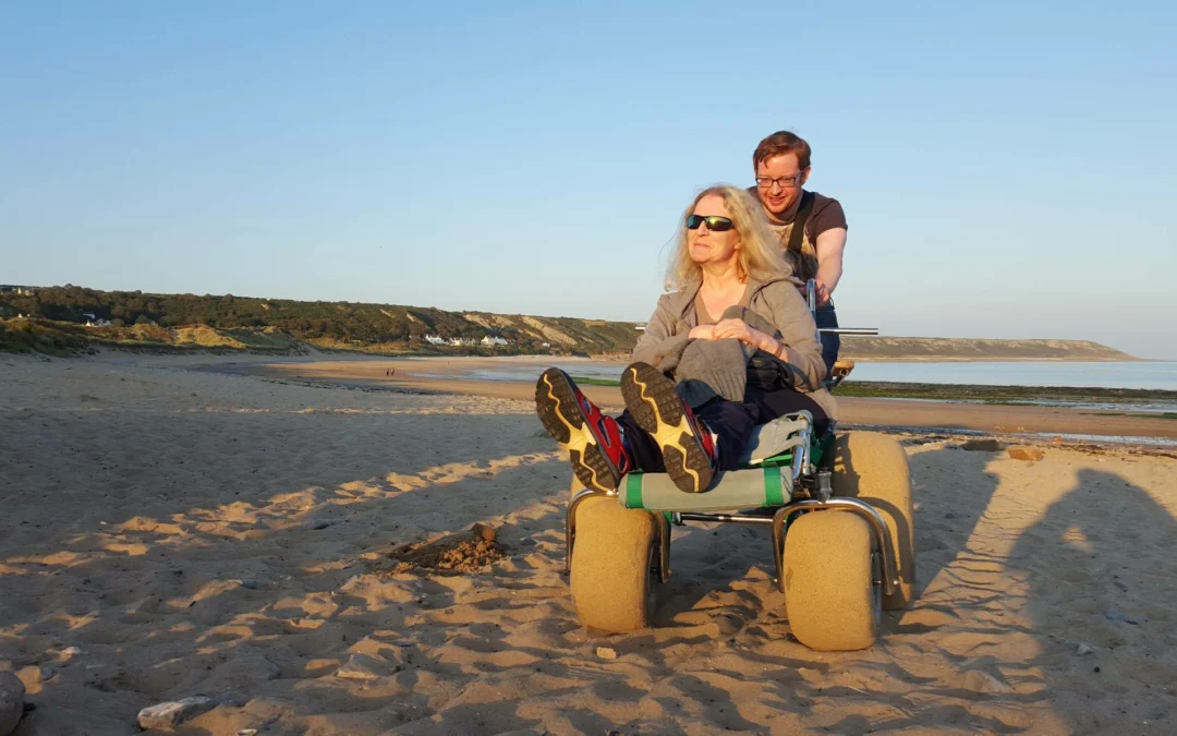 National Park Authority expands Beach Wheelchair scheme thanks to inspiring family fundraising