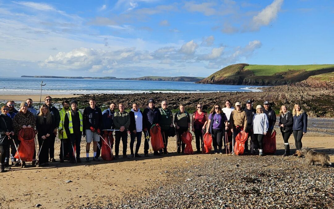 Pembrokeshire Coast Charitable Trust Invites Local Businesses to Join the Big Beach Clean