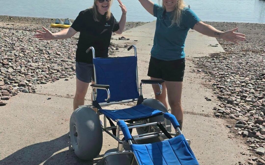 Community generosity raises more than £2,000 for Pembrokeshire beach wheelchair scheme