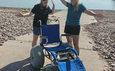 Community generosity raises more than £2,000 for Pembrokeshire beach wheelchair scheme